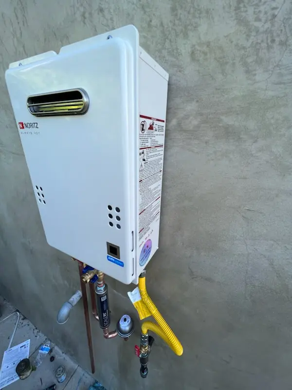 Tankless water heater installation for Hendersonville homes