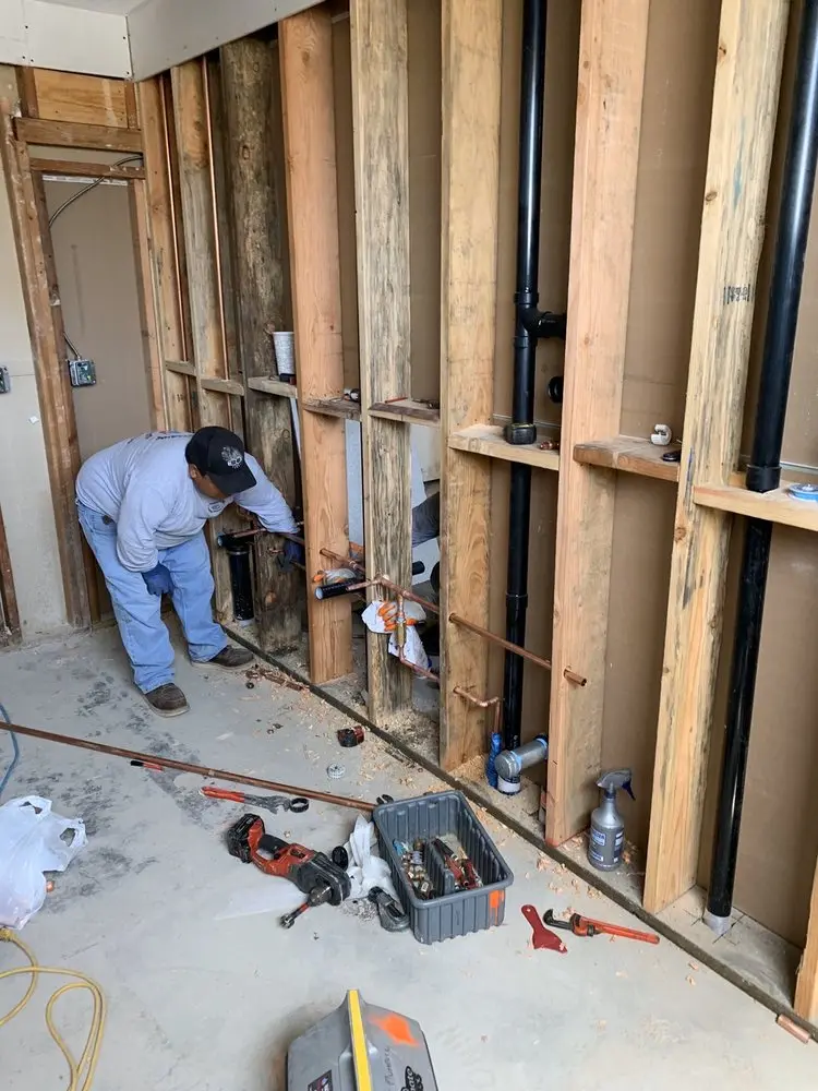 Commercial rough-in plumbing for Commercial Plumbing in Hendersonville